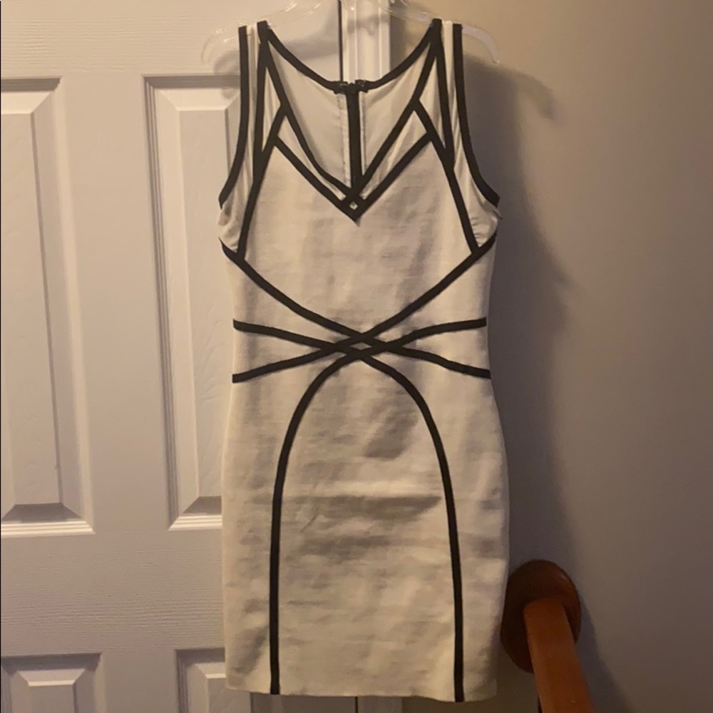 Black & white dress